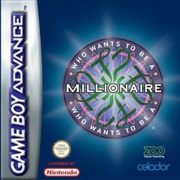 Who Wants to be a Millionaire box art for GameBoy Advance